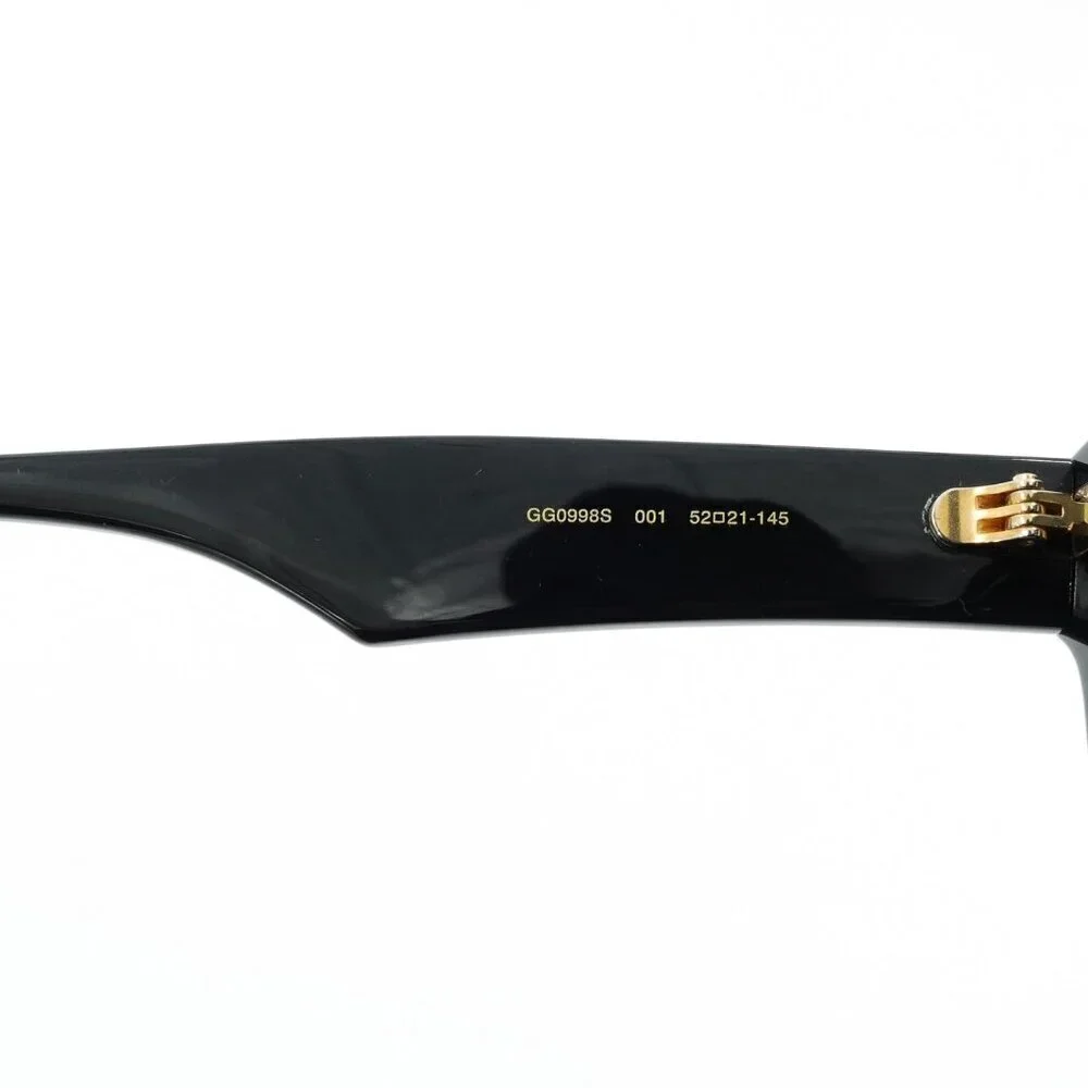 Gucci GG0998 Square Sunglasses Black Gray OS - Picture 7 of 15
